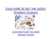 Cheddars Coupon codes - Printable Cheddars Discount codes photo regarding Cheddars Coupons Printable identified as Cheddars Discount codes - Printable Cheddars Discount coupons